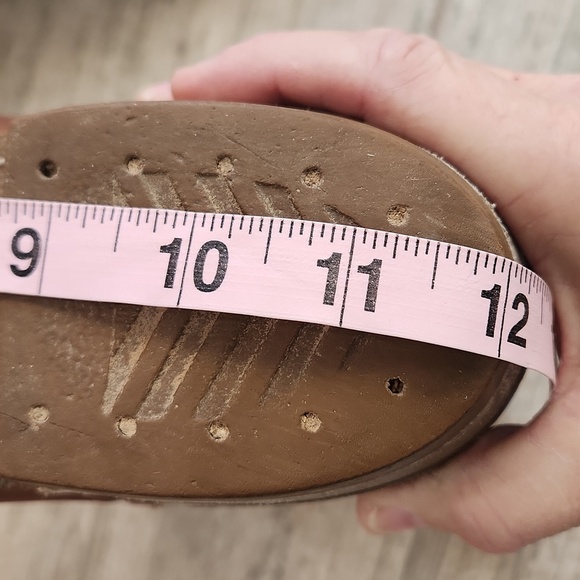 VINTAGE KNAPP WORK LEATHER BOOTS Vibram sole, Men's 10.5 - Picture 8 of 10